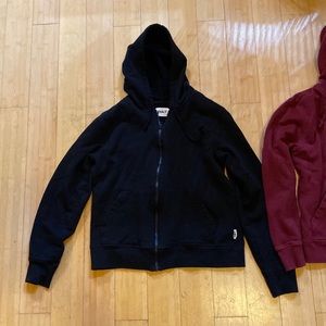 Pact apparel organic cotton zip up hoodie sweat shirt m